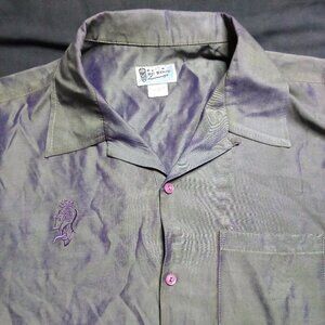 Vintage BC Ethic Lounge Iridescent Button Shirt